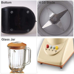 MBL-2005 Blender with Grinder - Commercial-Grade 2-in-1 Heavy Duty Blender & Food Processor