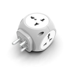 7-in-1 Multi Plug Extension Adapter - 4 Way Cordless Wall Extender with PD Fast Charging, Universal AC Outlets for Home/Office/Travel 100-250V