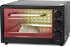 25L Electric Oven – Compact Countertop Oven with Even Heat Distribution, Timer, Baking Tray & Wire Rack for Baking, Roasting & Grilling