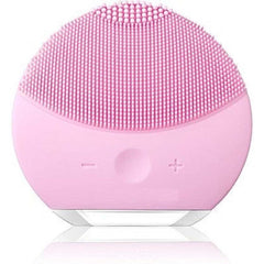 Mini Dual-Sided Smart Silicone Electric Facial Cleansing Device | Rechargeable, Gentle, and Multicolor