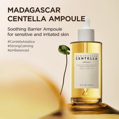 SKIN1004 Madagascar Centella Asiatica 100% Ampoule. Pure extract serum for intensely soothing sensitive & acne-prone skin.