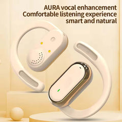 U-17H Wireless Bluetooth Headphones - Smart Touch Control, IPX5 Waterproof, Sports Earbuds for All Smartphones (Black)