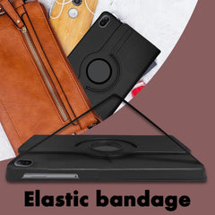 360° Rotating Leather Stand Cover Case Compitable for Huawei MatePad 11 2024 - with Auto Wake/Sleep (Multi Colour)