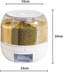 Multifunctional Grain Storage System – Versatile Grain Dispenser and Rice Box with Durable Design