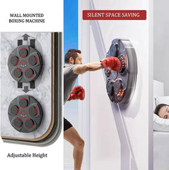 Music Boxing Machine | Smart Electronic Punching Equipment with LED Screen & Reaction Target for Home Exercise | Fun Gift