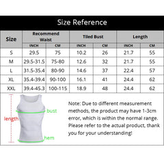 Men’s Slimming Body Shaper Compression Shirt - Abdomen Slimming Vest, Tummy Control Waist Shaper, Comfortable Undershirt for Chest and Stomach Slimming