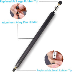 YS-1307 Stylus Pen - 2-in-1 Sensitivity & Capacitive Stylus for iPad, iPhone, Samsung & All Touch Screens (Multi-Colour)