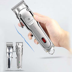 Kemei KM-1996 Professional Cordless Hair Clipper. Rechargeable electric hair cutting machine for home & salon use. Buy clipper.