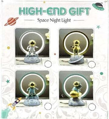 USB Plug LED Decorative Room Lights – Yoga Meditation Astronaut Modern Table Lamps | Ambient Home Decor Lighting for Relaxation & Inspiration