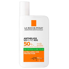 La Roche-Posay Anthelios UVMune 400 Invisible Fluid SPF50 - 50ml Advanced Protection Sunscreen for Face & Sensitive Skin