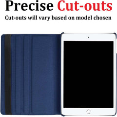 360° Rotating Stand Case for iPad Mini 4/5 - Auto Sleep/Wake Leather Smart Cover with Multi-Angle Viewing (Multi Colour)