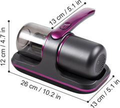100W Cordless Mattress Vacuum - UV Bed Cleaner with 8000Pa Suction, 2 Speeds & 250ml Dust Cup for Bedding & Clothes