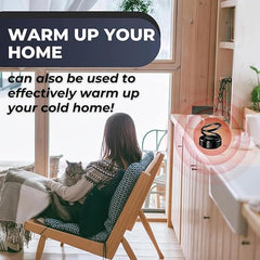 New Portable Kinetic Molecular Heater | Miniature, Efficient Heating Solution for Vehicles and Small Spaces | Stay Warm Anywhere