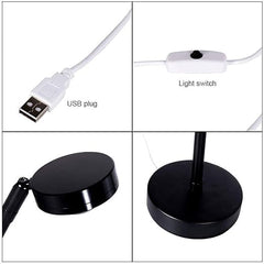 180° Rotatable & USB Rechargeable Sunset Light Projector | LED Night Light for Kids and Adults | Create a Relaxing Atmosphere