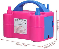 Electric Balloon Pump with Storage Box Design | Long Air Outlet for Efficient Inflation | Quick and Convenient Setup