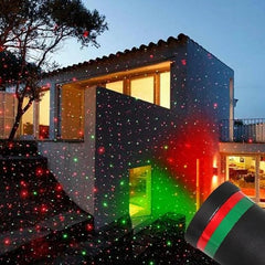Indoor and Outdoor Laser Light Projector | Instantly Illuminate Your Home with Thousands of Dazzling Stars | Perfect for Parties, Holidays, and Décor