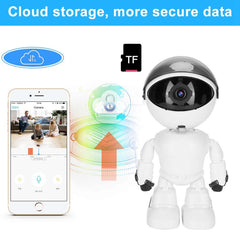 Smart Tracking WiFi Camera - 1080P Auto-Follow Baby Monitor & Home Security Cam with Phone App