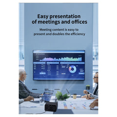 U8 Pro Movie Projector | Elevate Your Home Cinema with Full HD, 6GB RAM, Android OS | Immersive Entertainment