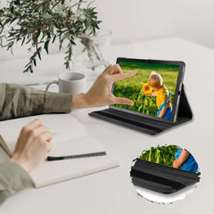 360° Rotating Leather Stand Cover Case Compitable for Huawei MatePad 11 2024 - with Auto Wake/Sleep (Multi Colour)