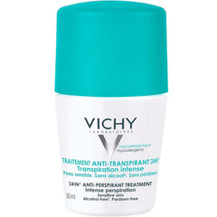 Vichy 48H Anti-Perspirant Deodorant - Intensive Treatment for Long-Lasting Protection & Freshness, 50ml