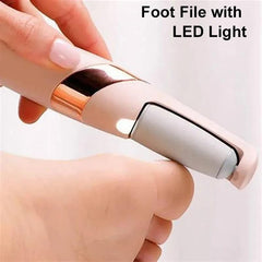Flawless Pedi | The Ultimate Electronic Foot Care Tool with Dual Rollers & LED Precision | Smooth, Soft Feet at Home