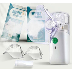 GK-101 Portable Mini Vaporizer. 3-mode handheld nebulizer & cool mist inhaler for adults & kids. Includes travel storage bag.