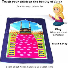 Islamic Electronic Smart Prayer Mat for Kids – Engaging Interactive Learning in 10 Languages