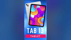 TAB 13 10.1 Inch 5G Android Tablet - IPS LCD, 8GB RAM, 512GB ROM, 6000 mAh Battery, Octa Core Processor, 8MP Front + 13MP Rear Camera, Includes Keyboard & Touch Pen - Perfect for Home, Office, and Education