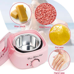 200 Pro Professional Wax Heater - Hair Removal Wax Warmer Machine for Salon & Home Use with Adjustable Temperature
