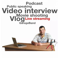 3.5mm Lavalier Microphone for Mobile Phone – Tie Clip, Audio & Video Recording, Stretch-Resistant, Environmentally Friendly, Flexible & Practical