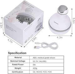 Smart 4D Head Massager | Electric Scalp Massager with 4 Heads & 84 Nodes | Stimulates Hair Growth, Stress Relief & Full-Body Relaxation