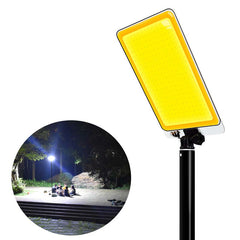 DC 12V BBQ Night Party Lighting | Dual Color White & Yellow Outdoor Portable Telescopic Rod LED Camping Light