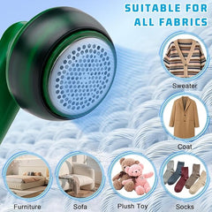 Rechargeable Lint Remover | Portable Fabric Shaver for Clothes, Furniture, and Upholstery