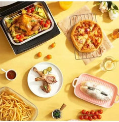 Multifunctional Digital Touch Air Fryer | 8L Capacity, 2400W Power | Sleek Black Design