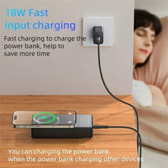 YP58 20000mAh Magnetic Power Bank – USB-C + USB Battery Pack