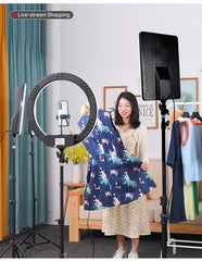 RL-19 Inch LED Panel Soft Light with LED Stand | 100W Ultra Bright Video Light for Photography & Tripod Setup | Adjustable Color & Brightness