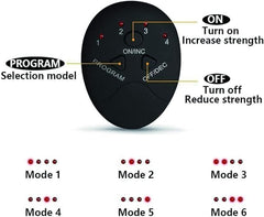 Vest Line Abdominal Muscle Sticker | Six-Pack Muscle Stimulator for Fitness | Black | Sculpt and Tone