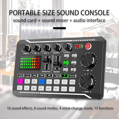 Ultimate Podcasting Ensemble – V9 Mixer, BM800 Microphone & Integrated Sound Card