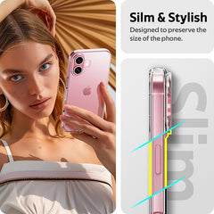 Ultra Slim Flexible Clear TPU Protective Phone Case – Scratch-Resistant Gel Rubber Silicone Cover for iPhone 16, 16 Plus, 16 Pro, and 16 Pro Max with Free Screen Protector