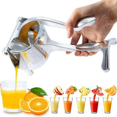 Manual Fruit Juicer | Steel Handle, Hand-Operated for Instant Juice | Ideal for Oranges and Lemons