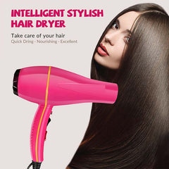 2000W Professional Infrared Hairdryer - Commercial Red Electric Blow Dryer, 110V/240V, Fast & Efficient Styling