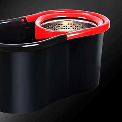 New Magic Mop Replacement Head | 360° Rotating Easy Hand Spin | Microfiber Spinning Mop - Gray | Efficient Cleaning for All Surfaces