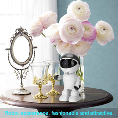 Smart Tracking WiFi Camera - 1080P Auto-Follow Baby Monitor & Home Security Cam with Phone App