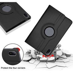 360° Rotating Leather Stand Cover Case Compitable for Huawei MatePad 11 2024 - with Auto Wake/Sleep (Multi Colour)