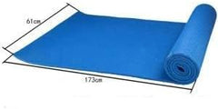 Blue 6MM Non-Slip Yoga Mat | Perfect for Gym, Workout, and Flooring Exercises | Ideal for Men and Women