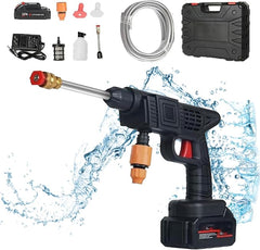 Hydrowasher - Ez Jet Cordless Power Washer | 6-in-1 High Pressure Wireless Car Washer Water Gun