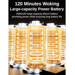 4-Head Massage Gun Deep Tissue - 20 Intensities & 6 Modes, Muscle Massager for Back, Neck, Shoulder, Leg & Body Pain Relief