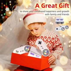 Retro Classic 620-Game Console – Mini Vintage Gaming System with 2 Controllers, AV Output – Perfect Easter Gift for Kids & Adults