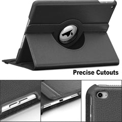 360° Rotating Case for iPad Air 1&2 " (2018/2017/9.7 inch) - Auto Sleep/Wake Stand Cover with Multi-Angle Viewing (Multi Colour)