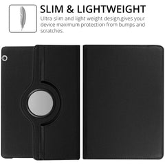 360° Rotating Case Compitable for Huawei MatePad 10.1 T6/X6 - Premium Leather Smart Cover (Multi-Color Options)